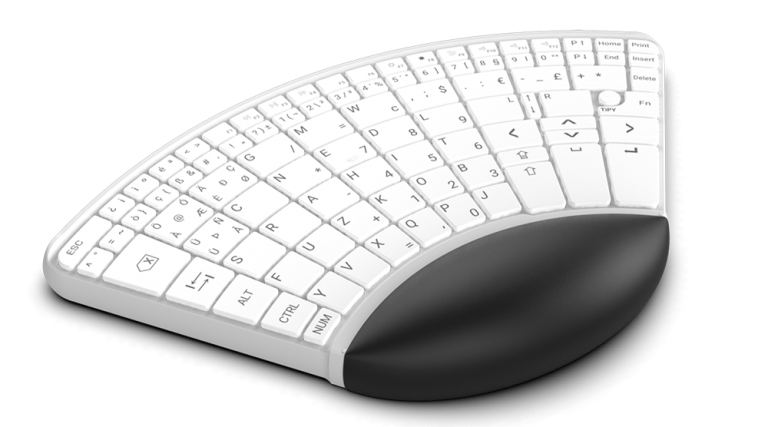 Tipy, Keyboard, Tastatur, Einhand, Einhandtastatur, Hand, One, Computer, Barrierefrei, disabled, one handed keyboard,