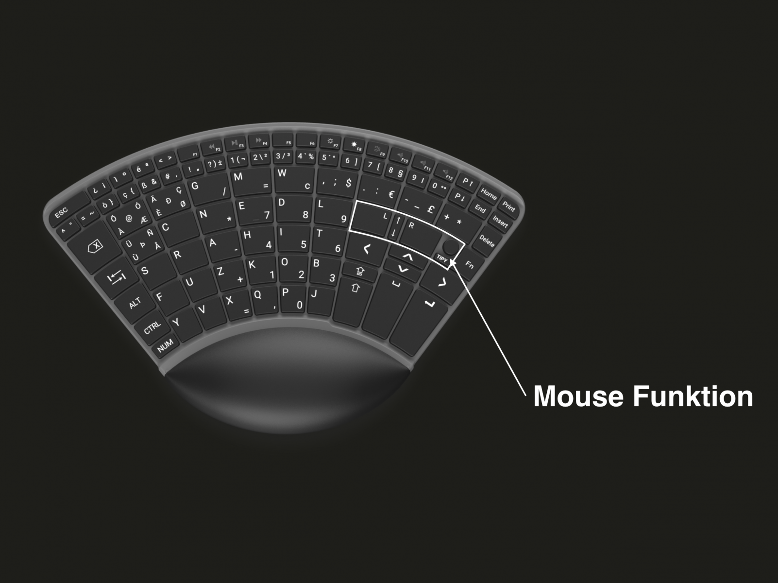 Einhandtastatur, One handed keyboard, én hånd tastatur, yhdellä kädellä näppäimistö, une main clavier, einn-hönd lyklaborð, con una mano sola tastiera, eenhandige toetsenbord, enhånds tastatur, one-handed teclado, en hand tangentbord, con una sola mano el teclado,
