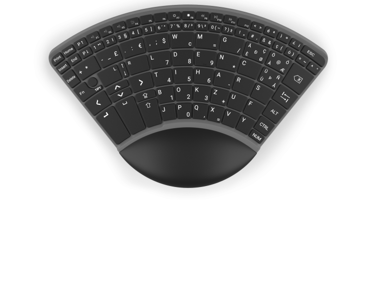 Tipy, Keyboard, Tastatur, Einhand, Einhandtastatur, Hand, One, Computer, Barrierefrei, disabled, one handed keyboard, Einhandtastaturen,