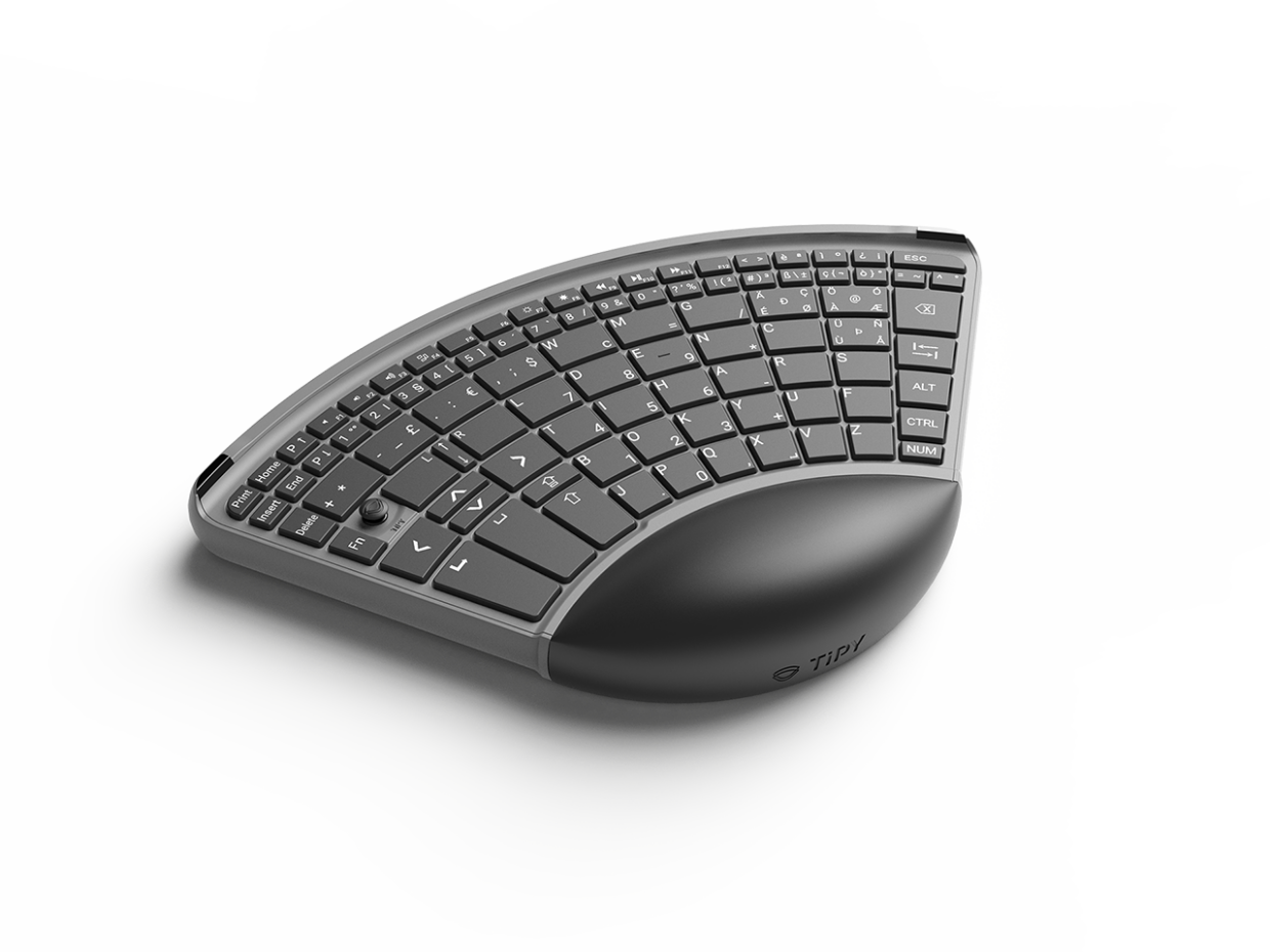TiPY Keyboard Black - Tipy Keyboard