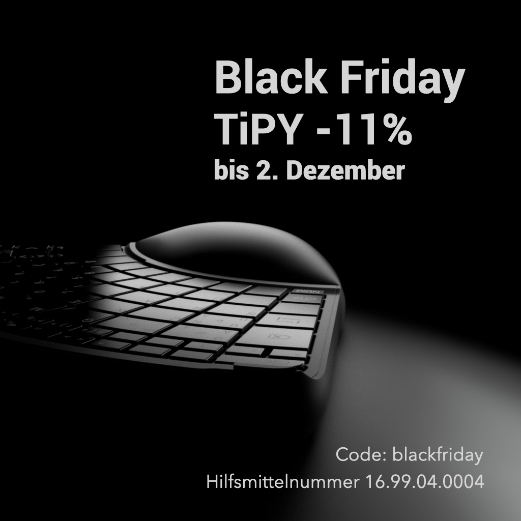 Blackfriday, Tipy, Keyboard, Tastatur, Einhand, Einhandtastatur, Hand, One, Computer, Barrierefrei, disabled, one handed keyboard, single, amputee, Behinderung, Eingabegerät, single handed keyboard,input device, handed, Rechtshänder, Linkshänder, Einhänder, Links, Rechts, Right, Left, Schule, School, Five, finger, typing, Bildung, Inklusion,